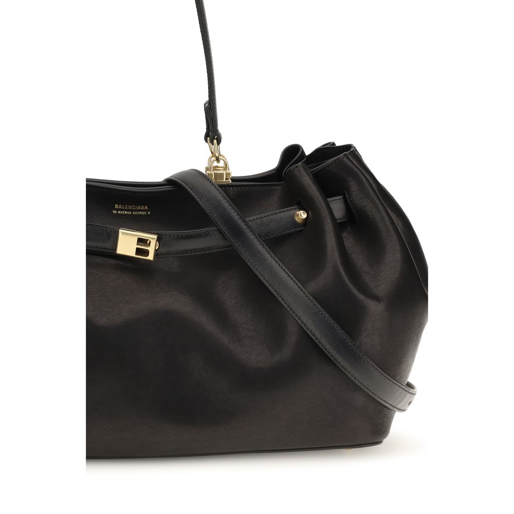 Balenciaga Black Calf Leather Shoulder Bag