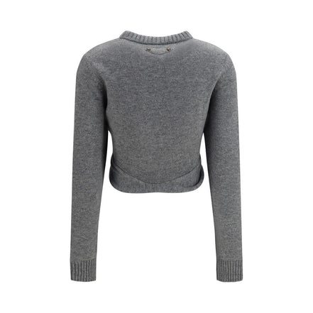 Balenciaga Gray Wool Sweatshirt