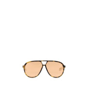 Alexander McQueen Brown Acetate Sunglasses