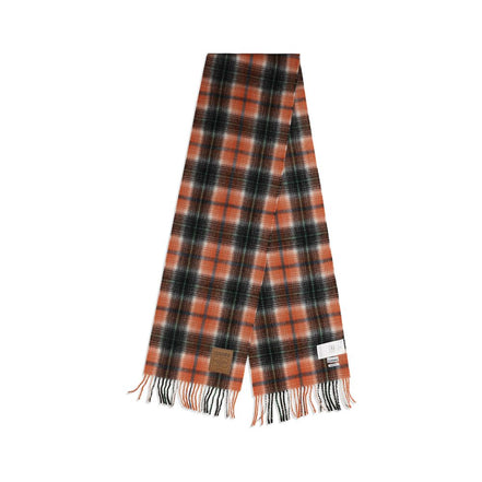 Ganni Orange Wool Scarf