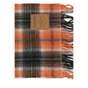 Ganni Orange Wool Scarf