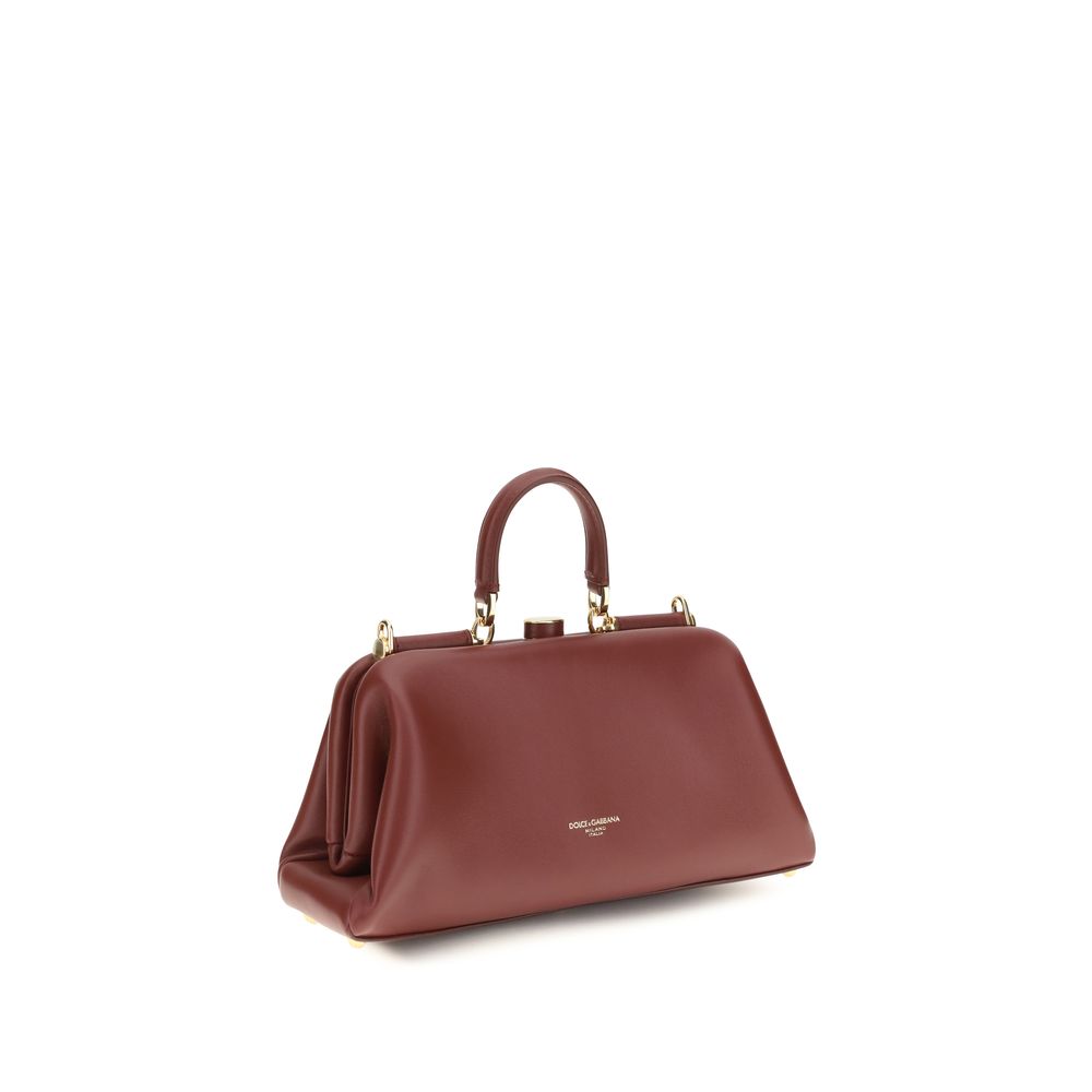 Dolce & Gabbana Red Lamb Handbag