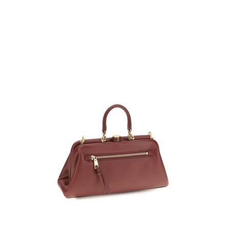 Dolce & Gabbana Red Lamb Handbag