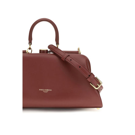 Dolce & Gabbana Red Lamb Handbag