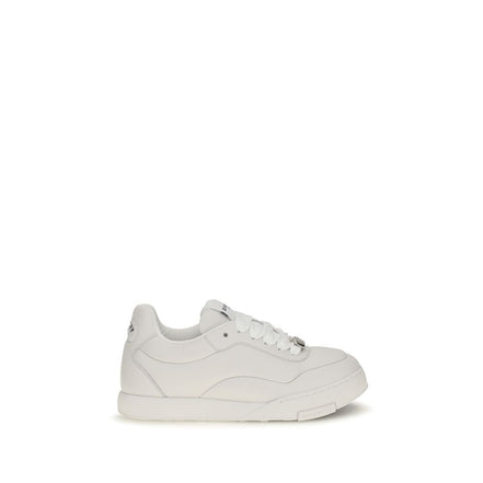 Givenchy White Lamb Low Top Sneakers
