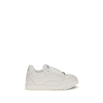 Givenchy White Lamb Low Top Sneakers
