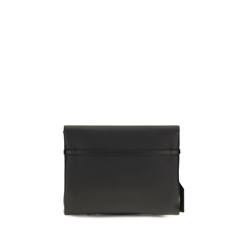 Dolce & Gabbana Black Calf Leather Shoulder Bag