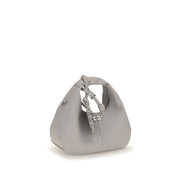 Ganni Gray Polyester Shoulder Bag