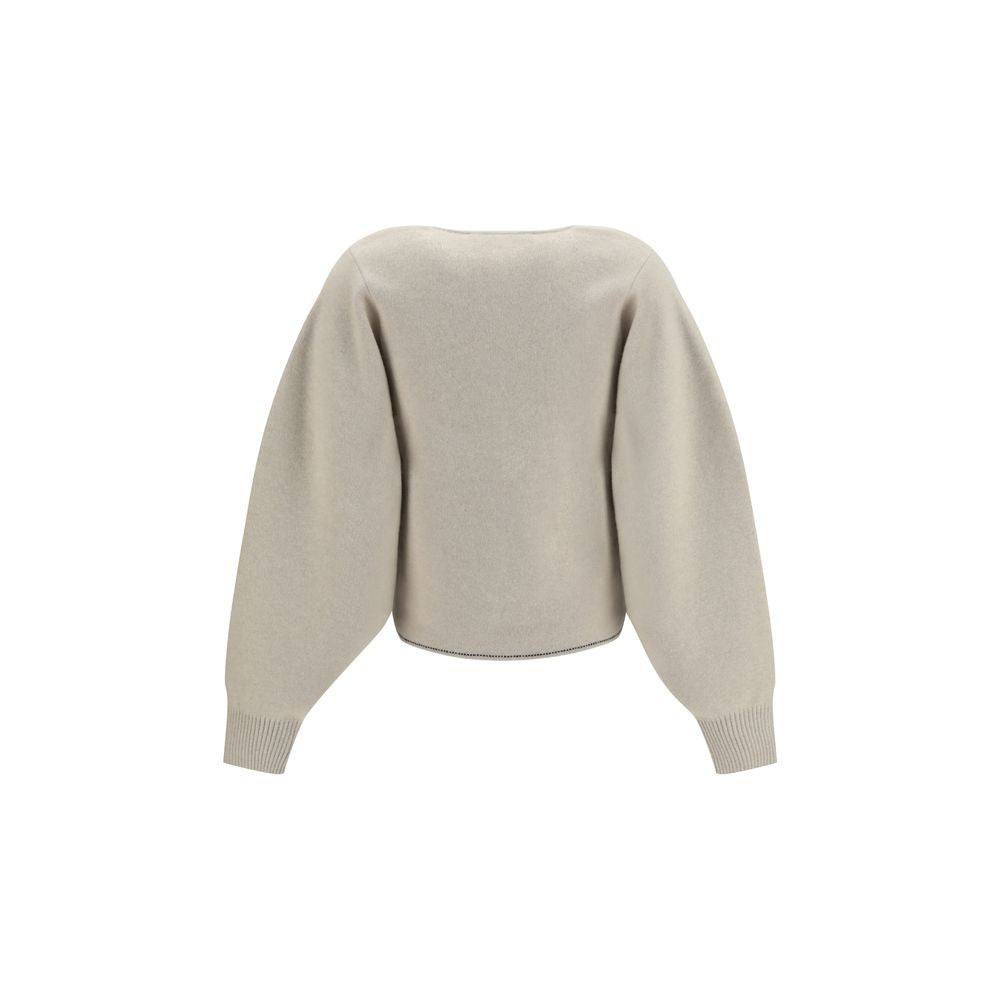 Jacquemus Beige Wool Cardigan