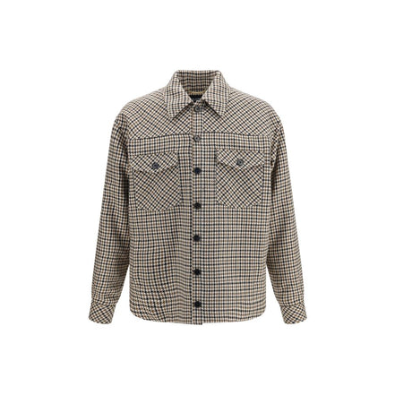 Dolce & Gabbana Brown Wool Full-Length Jacket