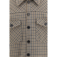 Dolce & Gabbana Brown Wool Full-Length Jacket