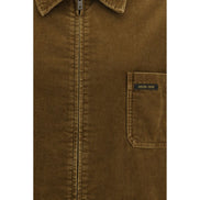 Golden Goose Brown Cotton Full-Length Jacket