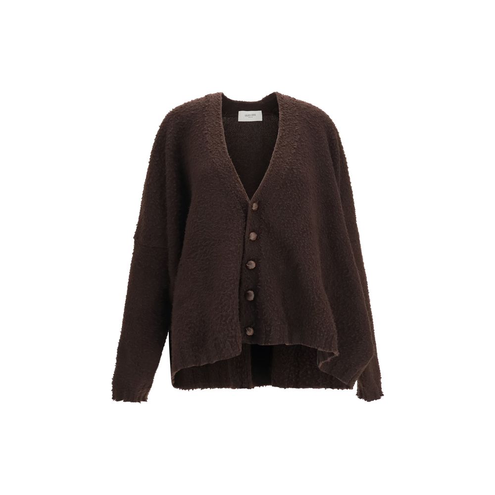 Golden Goose Brown Wool Cardigan