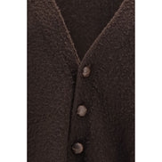 Golden Goose Brown Wool Cardigan