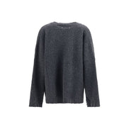 Golden Goose Gray Wool Cardigan