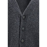 Golden Goose Gray Wool Cardigan