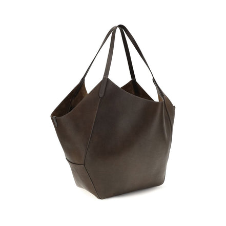 Brunello Cucinelli Brown Calf Leather Handbag