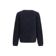 Dolce & Gabbana Blue Marabou Sweatshirt