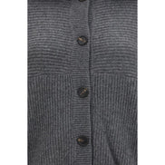 Brunello Cucinelli Gray Cashmere Cardigan