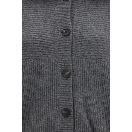 Brunello Cucinelli Gray Cashmere Cardigan