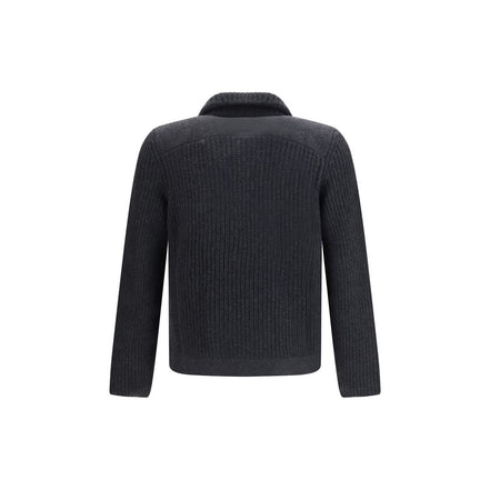 Brunello Cucinelli Gray Cashmere Cardigan