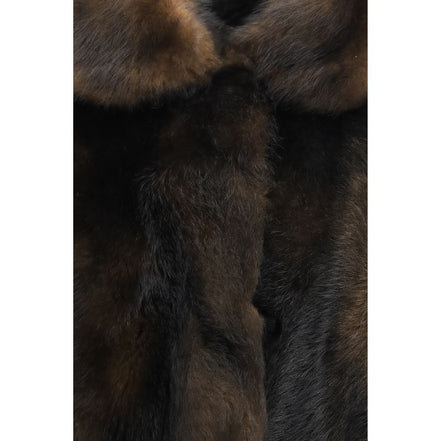 Brunello Cucinelli Brown Lambskin Full-Length Jacket