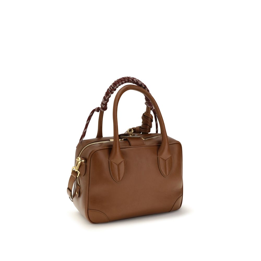 Golden Goose Brown Calf Leather Handbag