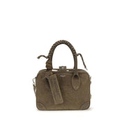 Golden Goose Army Calf Leather Handbag