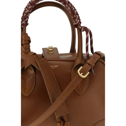 Golden Goose Brown Calf Leather Handbag