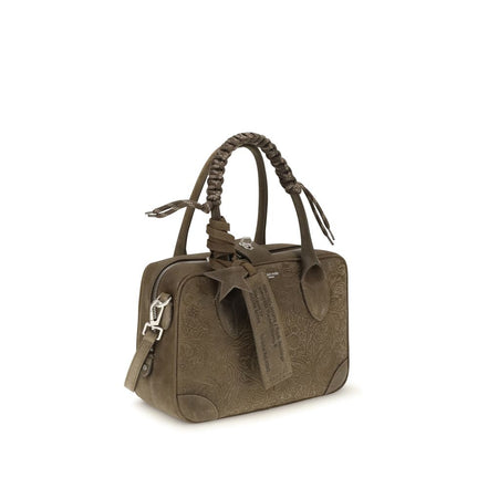 Golden Goose Army Calf Leather Handbag