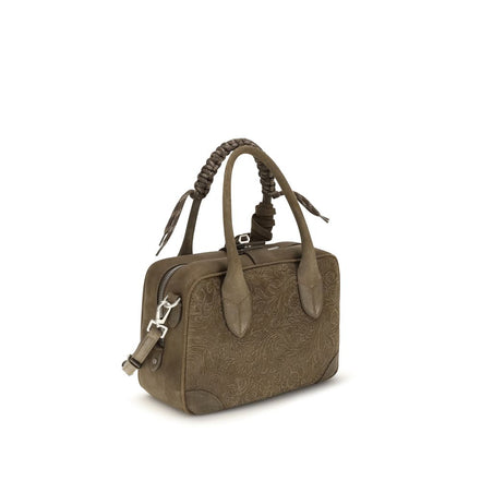 Golden Goose Army Calf Leather Handbag
