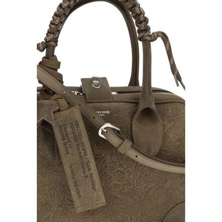 Golden Goose Army Calf Leather Handbag