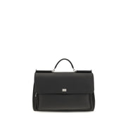 Dolce & Gabbana Black Calf Leather Handbag