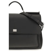 Dolce & Gabbana Black Calf Leather Handbag