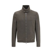 Brunello Cucinelli Gray Wool Full-Length Jacket