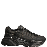 Dolce & Gabbana Black Daymaster Low Top Sneakers