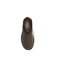 UGG Brown Suede Leather Ankle Boots