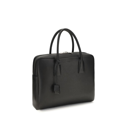 Saint Laurent Black Calf Leather Handbag