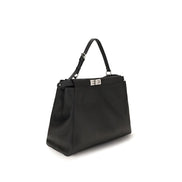 Fendi Black Calf Leather Shoulder Bag