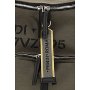 Fendi Bicolor Cotton Backpack