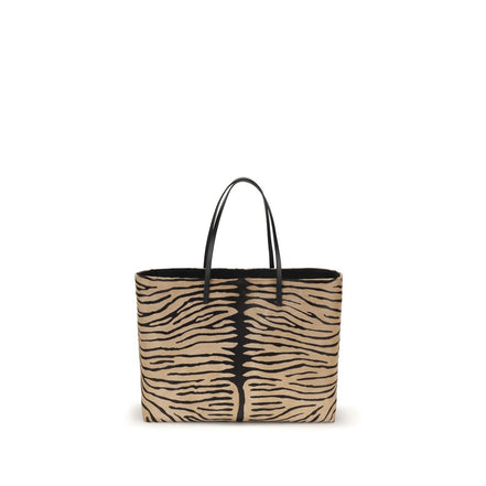 Fendi Beige Calf Leather Shoulder Bag