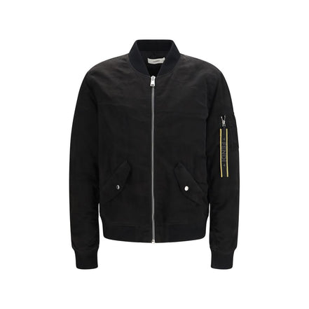 Fendi Black Polyamide Bomber