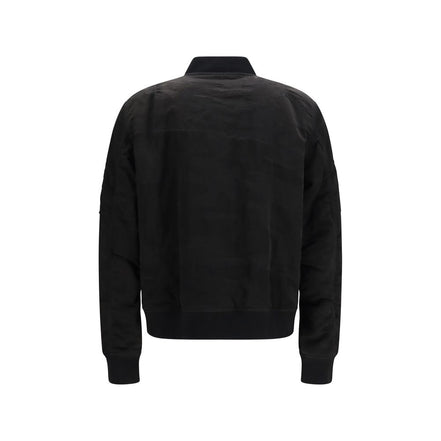 Fendi Black Polyamide Bomber