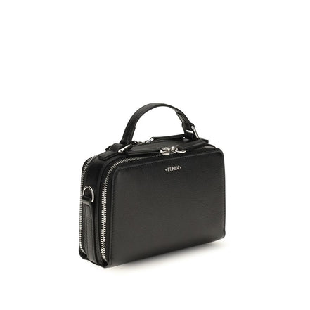 Fendi Black Calf Leather Shoulder Bag