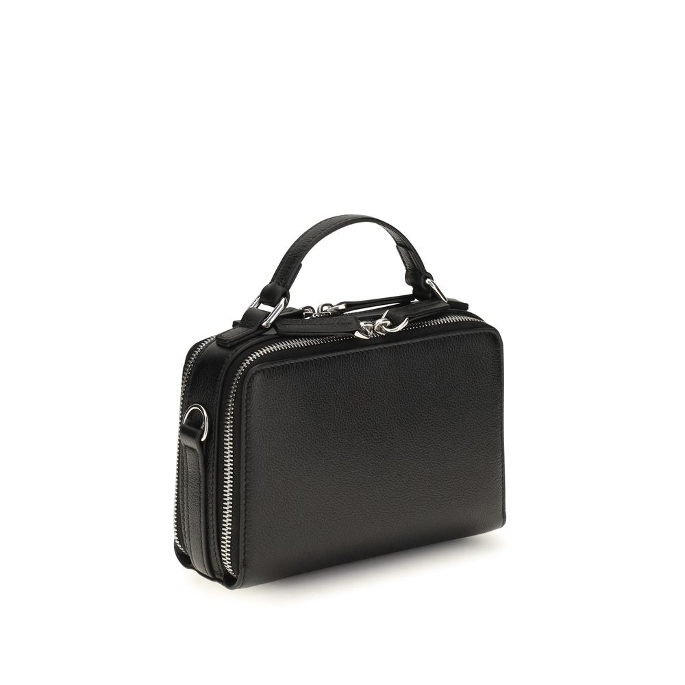 Fendi Black Calf Leather Shoulder Bag