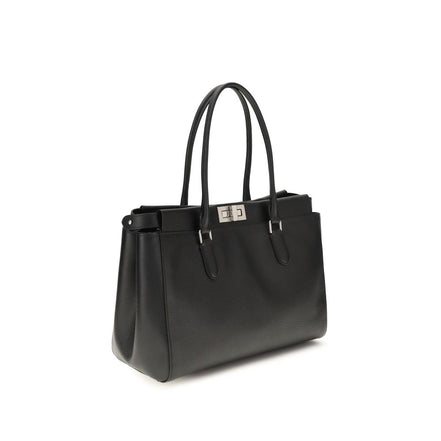 Fendi Black Calf Leather Shoulder Bag