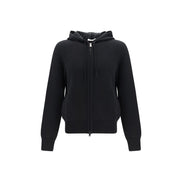 Fendi Black Cashmere Hoodie