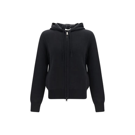 Fendi Black Cashmere Hoodie