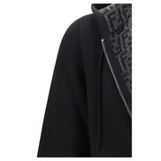 Fendi Black Cashmere Hoodie