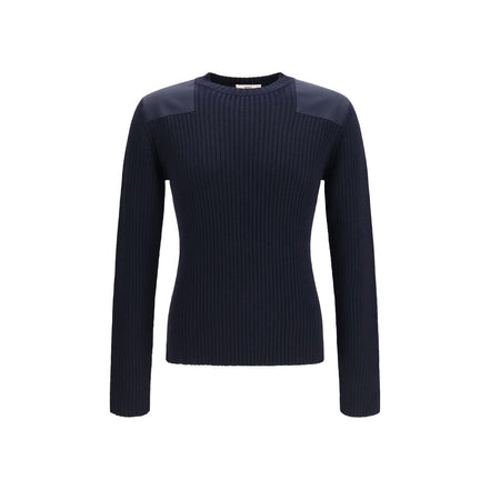 Fendi Blue Wool Sweatshirt